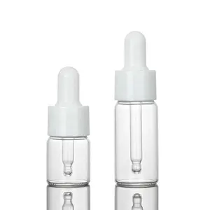 5ml 10ml Tropf flasche Hautpflege Gesichts feuchtigkeit Essential Original Dropper Leere kosmetische Plastik flasche