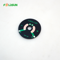 Panel Surya Epoxy Tanpa Bingkai Bulat Kustom FOLDSUN Diameter 46,5mm 2V Efisiensi Tinggi Ramah Lingkungan Modul PV Mono