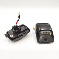 Lumières de plaque d'immatriculation LED pour voiture, lampe de rétroéclairage, ampoules à tube néon pour Toyota Tacoma 2005-2015 Tundra 2000-2013 Luce Targa