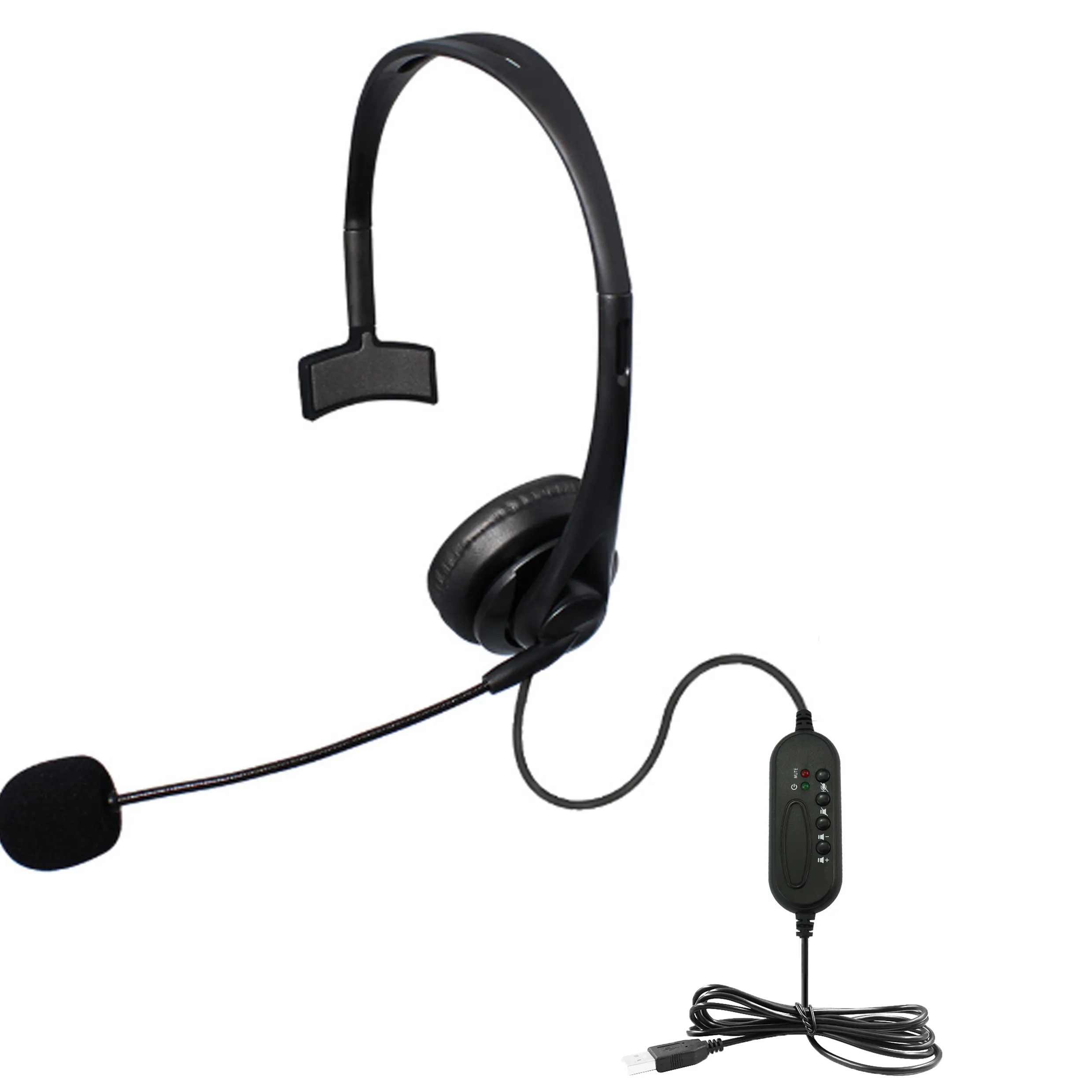 Good Quality Professional call center noise cancelling Telephone wired Headset for office