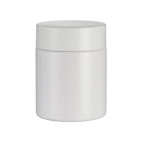 Bouteilles en plastique PET vides de 120 cc (4 oz) sans BPA, de qualité alimentaire, pour bonbons, pilules et médicaments, avec couvercle CRC
