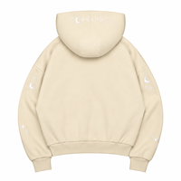Ensemble de survêtements surdimensionnés personnalisés en tissu Air Layer avec broderie et épaules tombantes pour femme