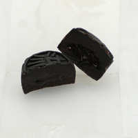 Vente en gros de gâteaux de lune traditionnels chinois à la lave et au chocolat Biscuit Snack Cuit Flow Moon Cake