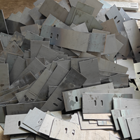 Pièces découpées en acier au carbone, fabrication sur mesure de plaques d'acier, découpe pour composants de support de base d'équipements mécaniques
