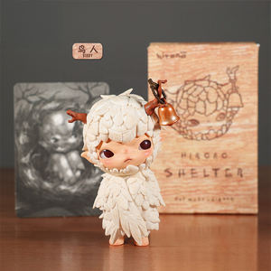 Nouvelle figurine tendance POPMART Hirono 6ème génération Série Shelter en PVC, boîte mystère, 100% originale et authentique, cadeau idéal - Product Image 4