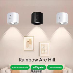 Magnetic LED <b>Wall</b> Lamp Rechargeable 360 Rotatable Touch <b>Dimmable</b> Reading <b>Light</b> Bulk Wholesale Living Room Bedroom - Product Image 4