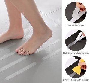 الأعلى مبيعًا شرائط لاصقة مضادة للانزلاق مضادة للماء PEVA للأنشطة الخارجية شريط لاصق مضاد للانزلاق للحمام والحوض - Product Image 6