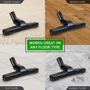 Cepillo de Aspiradora Mejorado para Aspiradoras Universales con Diámetro Interior de 1.25 Pulgadas / 32 mm con Cerdas Suaves de Pelo de Caballo - Product Image 2