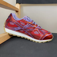 Nouvelles baskets de luxe de créateur pour la marche et la course, de haute qualité, sportives, respirantes, en maille légère, à lacets, antidérapantes
