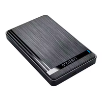 VONN Casing Hard Drive Eksternal Plastik Murah Populer 2.5 Inch, Mendukung HDD SSD 9.5mm UASP SATA ke USB 2.0
