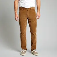 EW-pantalones de trabajo de pana para hombre, pantalones de pana gruesa y elástica, ajustados y personalizados