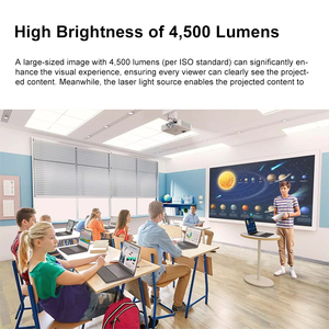 Proyector Láser Epson CB-L210W 3LCD, 4500 Lúmenes, WXGA |   Proyector Inalámbrico para el Hogar y la Oficina Epson CB-L210W con Contraste de 2.5M:1 - Product Image 3