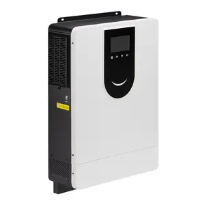 Onduleur solaire hybride haute fréquence 8000w intégré 8kw 48v 60hz 240v onduleur hybride solaire