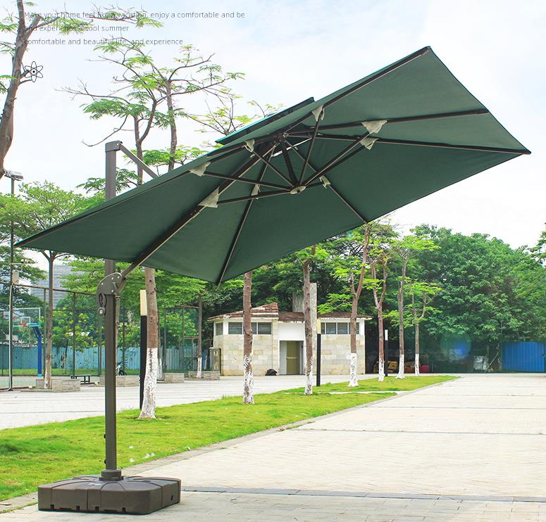 10ft Outdoor Square Patio Umbrella Large Double Top Cantilever Umbrella  Windproof Offset Heavy Duty Sun for Garden Deck Pool| Alibaba.com