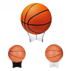 Tùy chỉnh <span class=keywords><strong>lucite</strong></span> tzedakah rõ ràng mini đơn giản và phong cách bóng đá bóng rổ hiển thị đứng lưu trữ chủ Acrylic Bóng đứng - Product Image 2