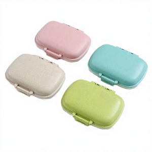 Creative Custom Logo Wholesale High Quality Pinbo CRSK0111 Travel Daily <b>Pill</b> Storage <b>Case</b> 8 Compartments Plastic <b>Pill</b> Organizers - Product Image 2