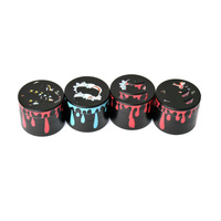 Großhandel: Premium Zinklegierung Grinder für Tabak, Kräuter und Gewürze – 40MM, 50MM, 55MM, 63MM, 4-lagig, UV-Logo – Jetzt auf Lager!