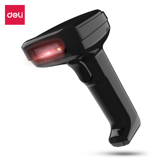 Deli E14952 Barcode ScannerBarcode Cashier Scanner, Supermarket QR Code Scanner, Express Warehouse Scanner high quality