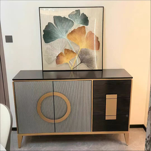 Entrée française en bois massif Table console en marbre blanc moderne <span class=keywords><strong>Buffet</strong></span> <span class=keywords><strong>Buffet</strong></span> dans les meubles de salon - Product Image 3