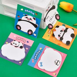 Multicolor Cartoon Cute Panda Shape Mini Self-Adhesive <b>Memo</b> <b>Pad</b> School Office Supplies for Learning Record <b>Memos</b> Make Plans - Product Image 6