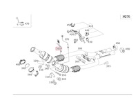 Sensor de Oxígeno Upstream para Motor BMW N55 OE A0095425918 Sonda Lambda de Banda Ancha Pre-Cat Calefactada Conexión Directa Plug & Play