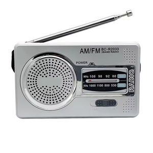 Radio portable multifonction BC-R20133 AM/FM avec antenne télescopique, lecteur multimédia portable pour la maison – Offre spéciale - Product Image 1