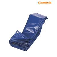 Bâche de protection Combris nouvelle, imperméable, en vinyle robuste avec bords renforcés et œillets