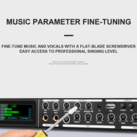 OEM FBX-4 fonction de mélange numérique professionnelle, préeffecteur KTV, processeur Audio DSP pour fête à domicile, karaoké de mariage
