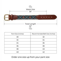 Ceinture personnalisée brodée à la main, fabrication OEM ODM, broderie personnalisée, ceinture en cuir et toile pour hommes, vente directe