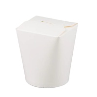 Boîte à emporter XL en kraft pour nouilles OSQ, résistante à la graisse et anti-fuite, conteneur pour nouilles et pâtes, logo personnalisé