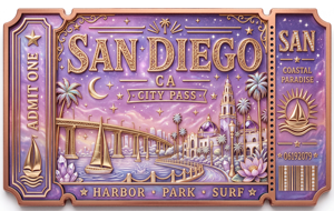Barre de cuivre fin 999 de 1 oz, motif Soleil du Sud de la Californie San Diego, en relief 3D, effet UV, thème Paradis de plage, artisanat métallique - Product Image 4