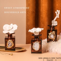 Ensemble cadeau décoratif pour la maison, huiles essentielles parfumées sans flamme, élégance luxueuse personnalisée en usine, parfum d'intérieur longue durée