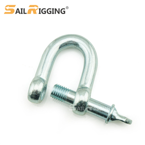 Grillete de Anclaje Tipo Europeo, Grillete Marítimo con Perno Roscado, Grillete de Anclaje Forjado en Frío, Electrogalvanizado, Algema, Manilha de <span class=keywords><strong>Ancora</strong></span> - Product Image 3