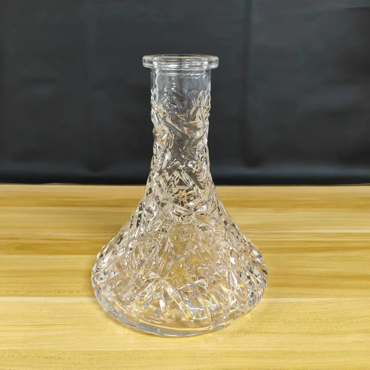 Vaso de vidro grande de alta qualidade para narguilé, vaso de vidro shisha, atacado de fábrica