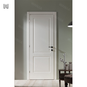 للبيع بالجملة من المورد أحدث تصميم لباب خشبي داخلي للمنزل باب خشبي مسطح باب خشبي - Product Image 2