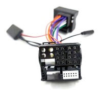 Untuk BMW MINI One Cooper E39 E53 X5Z4 E85 E86 X3 E83 Kabel Adaptor AUX Audio untuk BT MIC dengan Selubung PVC Resolusi 4K