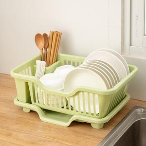 Escurridor de Platos Plegable de Doble Capa de Plástico PP, Escurridor, Estante de Almacenamiento para Secar Cucharas, Tenedores, Apto para Lavavajillas, Ecológico - Product Image 1