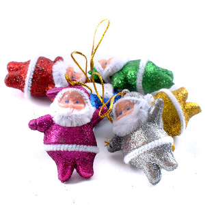 Christmas <b>tree</b> decorations, Christmas <b>tree</b> ornaments, Santa Claus ornaments in 6 colors, Christmas decorations - Product Image 1