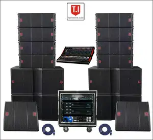 digital mixer 16 channel outdoor line array speakers music mixer dj professional pa system line array set line array accessories