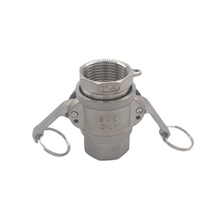 Raccord rapide en acier inoxydable 304, double filetage interne type AD, filetage externe type BF, union de tuyau d'eau à levier, à clipser - Product Image 3