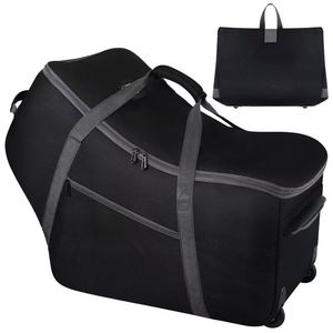 BSCI Factory Newest Updated <b>Car</b> Seat Airplane Bag With Two Silent Wheels Double Handles Airport Gate Check Bag Infant <b>Car</b> Seat - Product Image 1