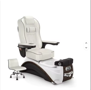 เก้าอี้นวดทำเล็บมือเล็บเท้าสปาหรูหราสไตล์ยุโรปสมัยใหม่ พร้อมปั๊มระบายน้ำ สำหรับร้านทำเล็บ - Product Image 4