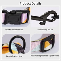 Animal Chien Accessoires Fournitures Nylon Luxe Teckel Chat Chien Collier et Laisse Set Ceinture de guidage Corde pour chiens