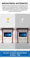 Pantalla LED Vertical para Exteriores con Clasificación IP65, Resistente al Agua, con Animación para Publicidad en Aeropuertos, Estaciones de Autobús, Lugares Turísticos y Tiendas Minoristas