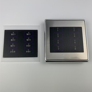 Interruptor de Reinicio de pared 86 módulo con led cepillado, para sistema de control de casa inteligente kc868 - Product Image 4