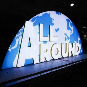 Vòng Acrylic chữ <span class=keywords><strong>Backlit</strong></span> lightbox tùy chỉnh 3D logo quảng cáo ánh sáng Hộp Dấu Hiệu Led chữ lightbox dấu hiệu - Product Image 2