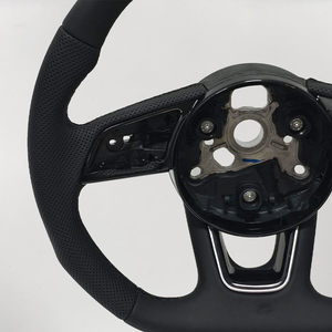 Haochen ไม่มีถุงลมนิรภัยและปุ่มพวงมาลัยหนังเปล่าสำหรับ Audi A1 A3 <span class=keywords><strong>A4</strong></span> A5 Q5 A6 C6 <span class=keywords><strong>B9</strong></span> Q7 C7 - Product Image 3