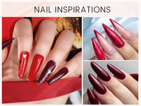 Nouveau Kit Cadeau de Vernis à Ongles Gel UV Personnel pour Salon Venalisa, 6 Pièces/Ensemble, Sans HEMA, Rouge – Kit de Vernis Gel Pailleté Populaire 6 Couleurs