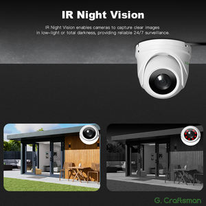 GX-OFI-M6S GCraftsman Cámara de Red <span class=keywords><strong>IP</strong></span> CCTV Tipo Domo con Ojo de Pez de 6MP, Lente de Gran Angular de 2.1mm, Compatible con Reconocimiento Facial XMEYE - Product Image 4