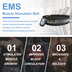 EMS điện tử cơ bắp ABS Kích thích cơ bụng <span class=keywords><strong>Toning</strong></span> vành đai tập thể dục sức mạnh đào tạo thiết bị tập luyện cho bụng - Product Image 2